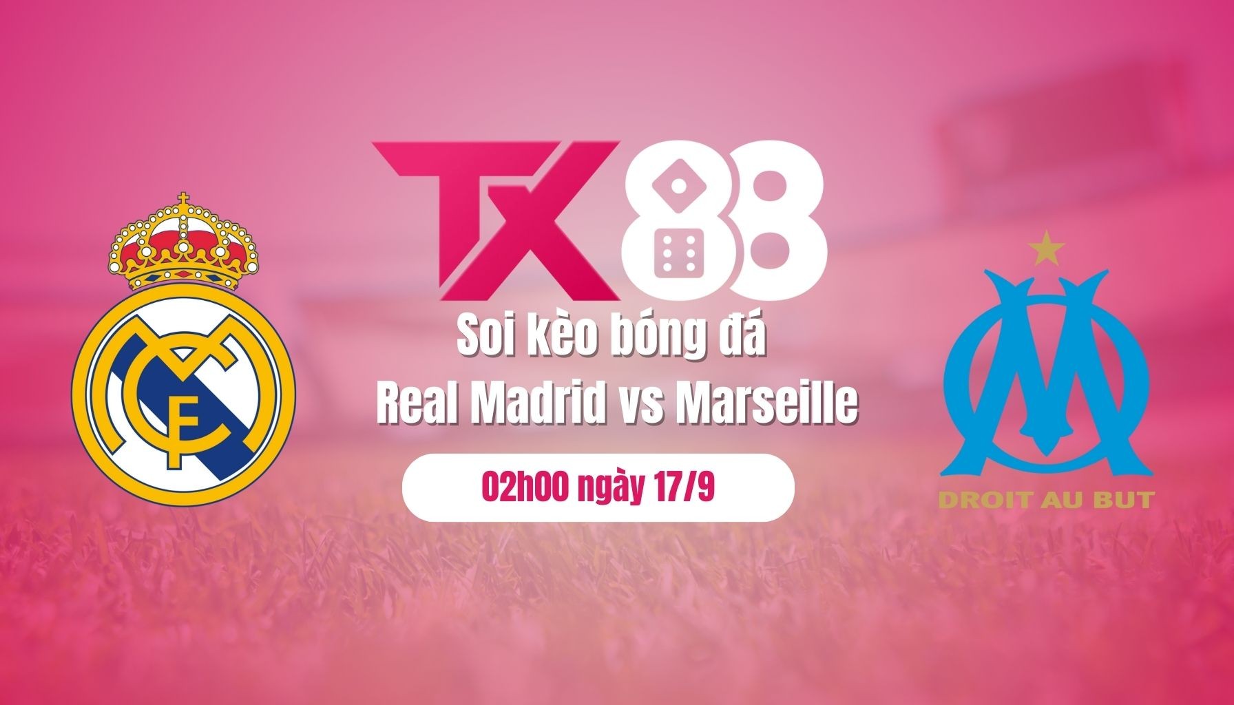 TX88 Soi kèo bóng đá Real Madrid vs Marseille, 02h00 ngày 17/9: Mở tiệc ở Bernabeu