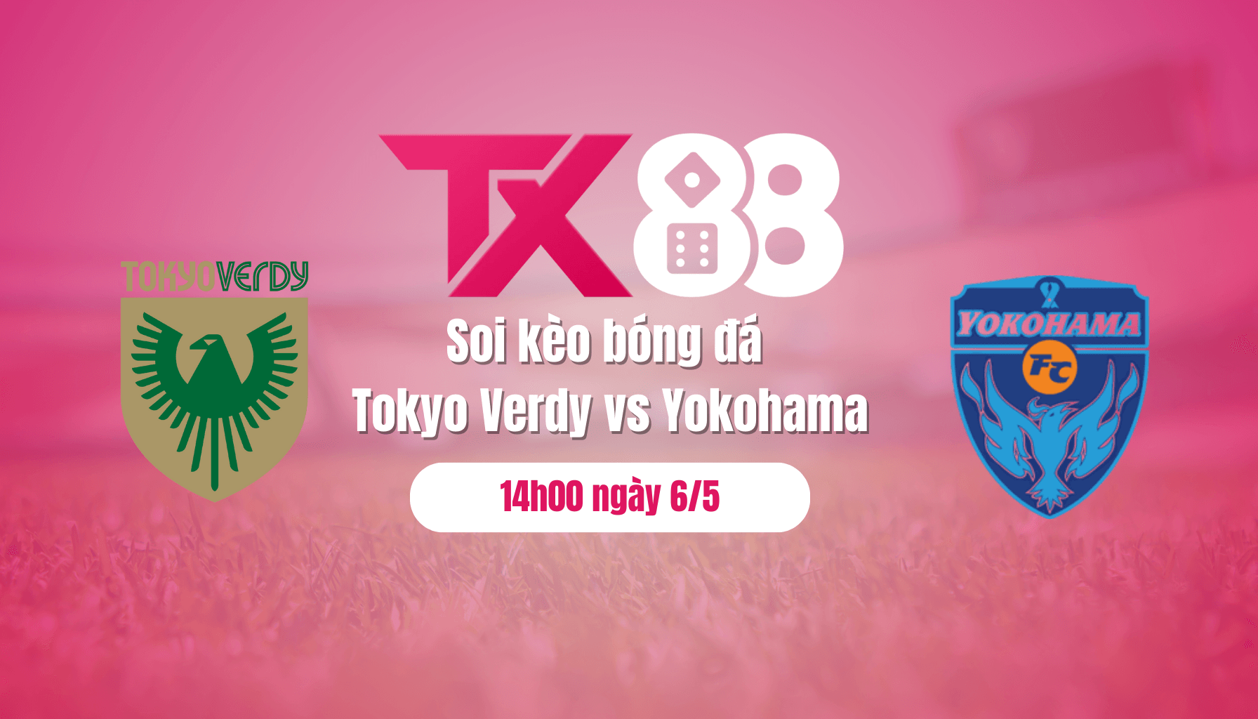 TX88 Soi kèo bóng đá Tokyo Verdy vs Yokohama, 14h00 ngày 6/5: Giữ lại 3 điểm